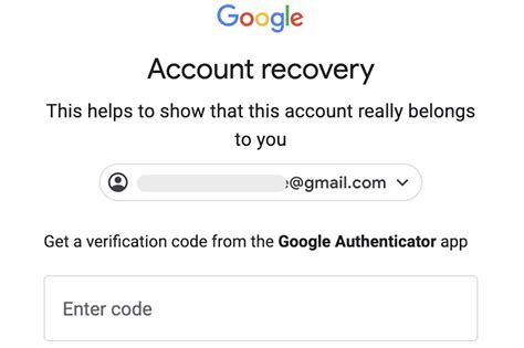 how to recover google authenticator|How To Recover Old Google Authenticator